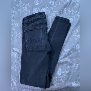 May accept offers - American Eagle Black Ripped Jegging